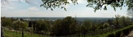 Frankfurt Panorama vom Lohrpark aus